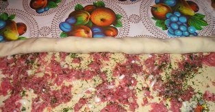 Мясная спиралька Мясная спиралька