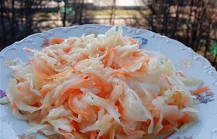 Соленая капуста с медом Соленая капуста с медом