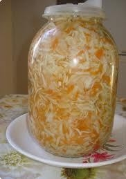 Соленая капуста с медом Соленая капуста с медом