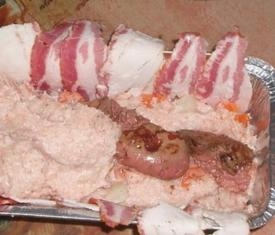 Куриный террин с овощами Куриный террин с овощами