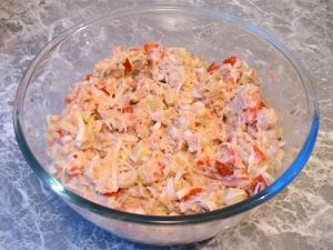 Салат "Футбол" Салат "Футбол"