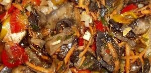 Маринованные шампиньоны по-корейски Маринованные шампиньоны по-корейски