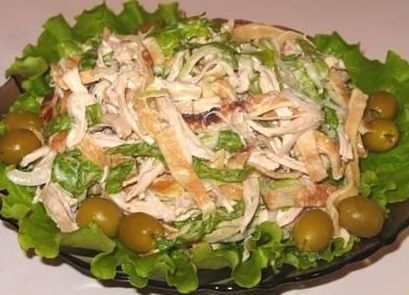 Салат "Блинный" Салат "Блинный"