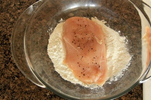 Куриные грудки с лимоном Куриные грудки с лимоном