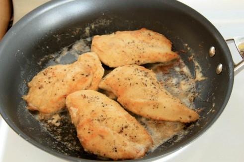 Куриные грудки с лимоном Куриные грудки с лимоном