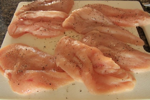 Куриные грудки с лимоном Куриные грудки с лимоном