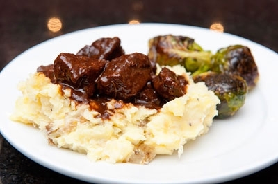 Кусочки баранины в вине Кусочки баранины в вине