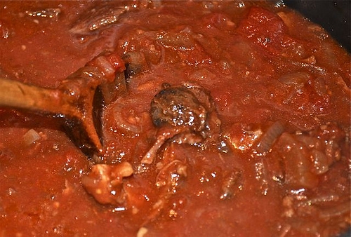 Говядина с макаронами Говядина с макаронами
