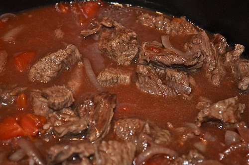 Говядина с макаронами Говядина с макаронами