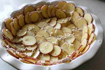 Картофельный пирог с беконом Картофельный пирог с беконом