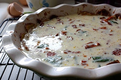 Картофельный пирог с беконом Картофельный пирог с беконом