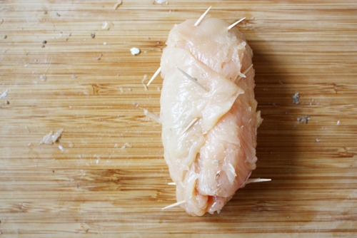 Куриные грудки фаршированные грибами Куриные грудки фаршированные грибами