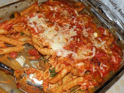 Запеканка с курицей и макаронами Запеканка с курицей и макаронами