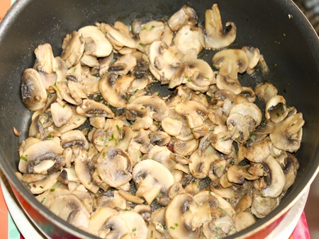 Гренки с грибами Гренки с грибами