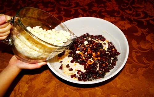 Овсяное печенье с клюквой Овсяное печенье с клюквой