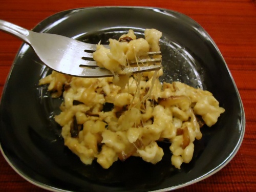 Шпецле с сыром Шпецле с сыром