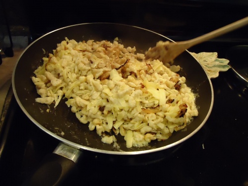 Шпецле с сыром Шпецле с сыром