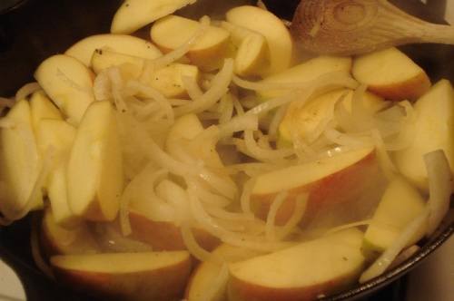 Свинина с яблоками Свинина с яблоками