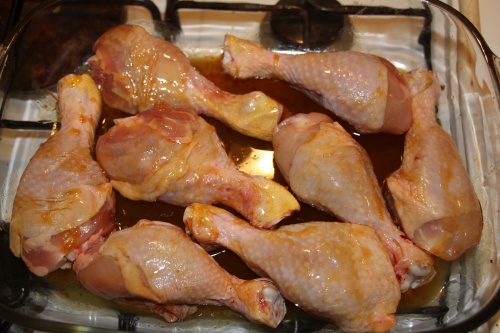 Куриные голени в духовке Куриные голени в духовке