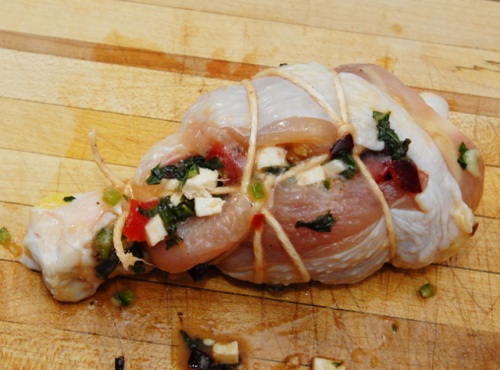 Фаршированные куриные голени Фаршированные куриные голени