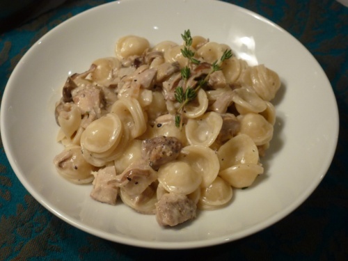 Курица с грибами в сливочном соусе Курица с грибами в сливочном соусе