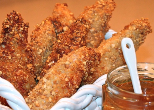 Куриное филе в орехах Куриное филе в орехах