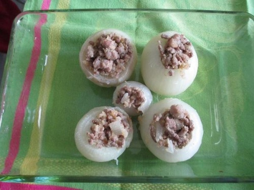 Фаршированный лук Фаршированный лук