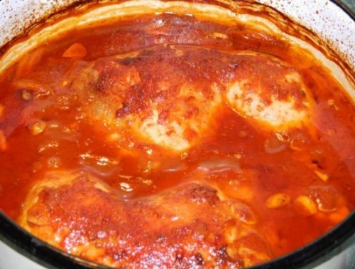 Ножки куриные с соусом Ножки куриные с соусом