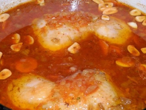 Ножки куриные с соусом Ножки куриные с соусом