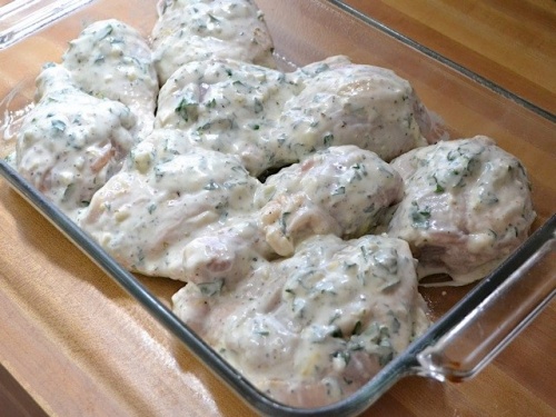 Куриные голени в сметанном маринаде Куриные голени в сметанном маринаде