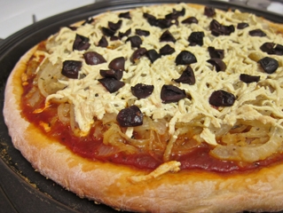 Пицца с луком Пицца с луком