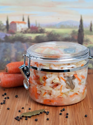 Квашеная капуста без уксуса Квашеная капуста без уксуса