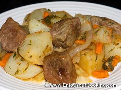 Рагу овощное с мясом Рагу овощное с мясом