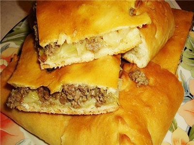 Кулебяка с мясом Кулебяка с мясом