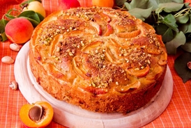 Пирог с яблоками и курагой Пирог с яблоками и курагой