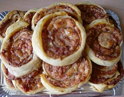 Куриные розочки в тесте Куриные розочки в тесте