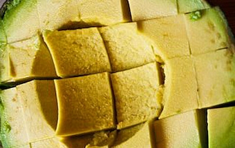 Заливное с креветками и фруктами Заливное с креветками и фруктами