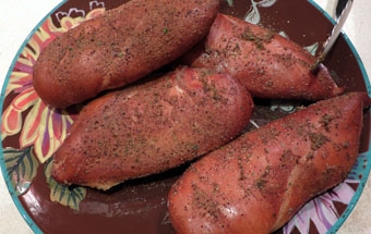 Вяленая куриная грудка Вяленая куриная грудка
