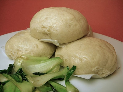 Паровые булочки с мясом и капустой Паровые булочки с мясом и капустой