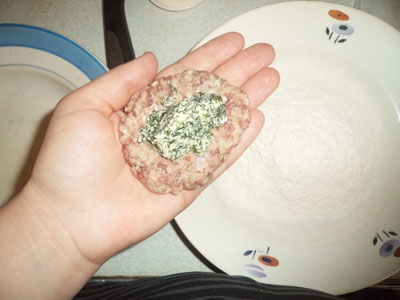 Мясные зразы с яйцом Мясные зразы с яйцом