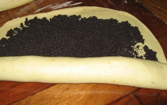 Постный рулет с маком Постный рулет с маком