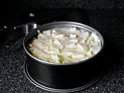 Постная шарлотка Постная шарлотка