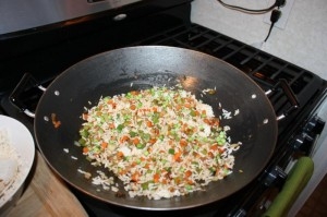 Пряный рис с овощами Пряный рис с овощами