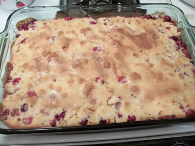 Пирог с яблоками и клюквой Пирог с яблоками и клюквой