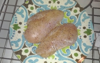 Салат с курицей и манго Салат с курицей и манго