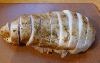 Салат с курицей и манго Салат с курицей и манго