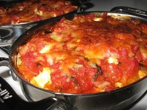 Баклажановый кугель Баклажановый кугель