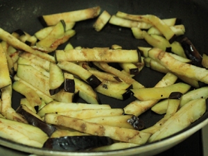 Баклажановый кугель Баклажановый кугель