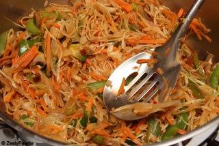 Лапша с овощами по-китайски Лапша с овощами по-китайски