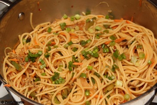 Лапша с овощами по-китайски Лапша с овощами по-китайски